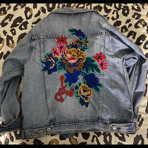 Flower Denim Jacket 🌺🌼